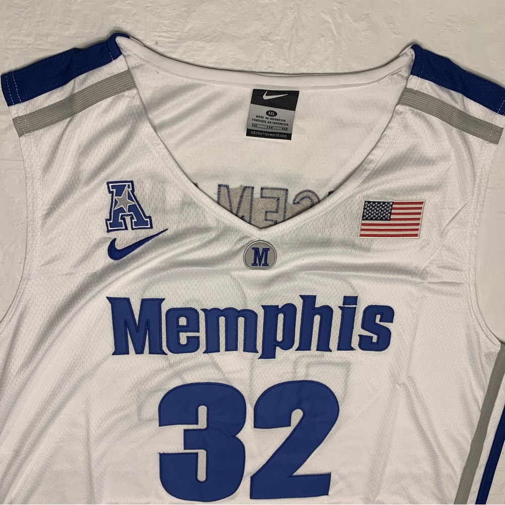 Nike Elite NCAA Memphis Tigers Jersey James Wiseman #32 Men’s XXL New - Picture 6 of 12